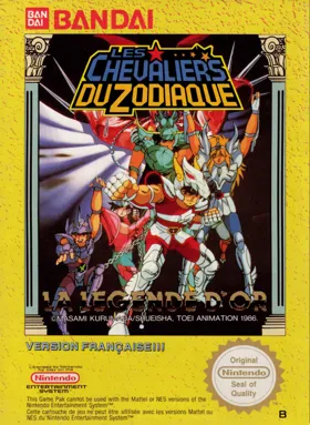 Chevaliers du Zodiaque, Les - La Legende d'Or (France) box cover front